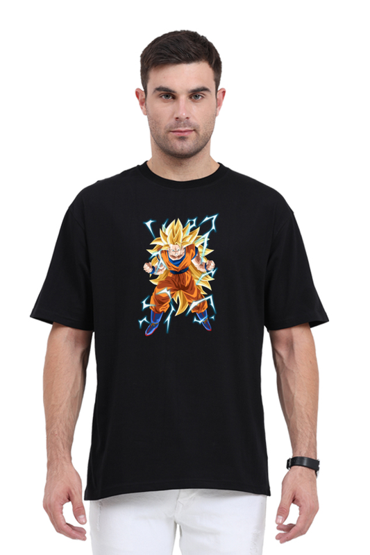 Goku Oversized Black T-Shirts