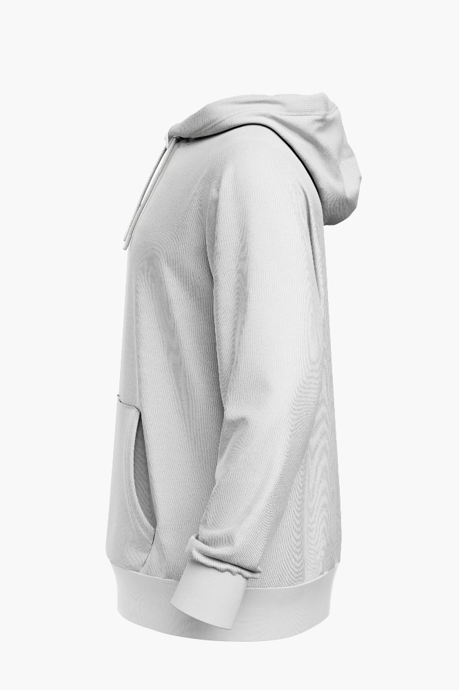 Men Premium White Sweatshirt By-One Rich Club